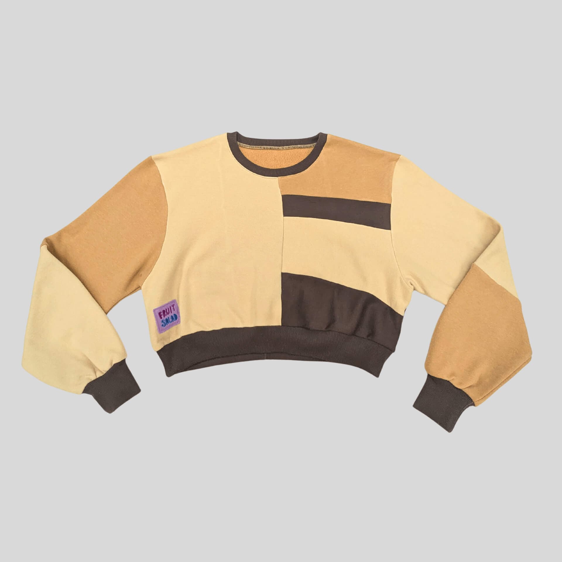 Sweatshirt Medium Sustainable Cropped Sweatshirt - Cookie homeware shops bristol gift shops bristol Fruit Salad