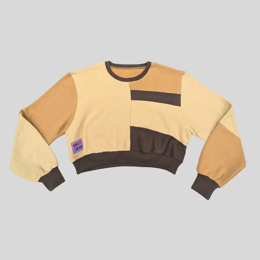 Sweatshirt Medium Sustainable Cropped Sweatshirt - Cookie homeware shops bristol gift shops bristol Fruit Salad