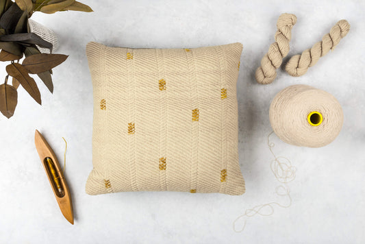 Cushion Handwoven Cushion 'Caroline' homeware shops bristol gift shops bristol Honest Weaves
