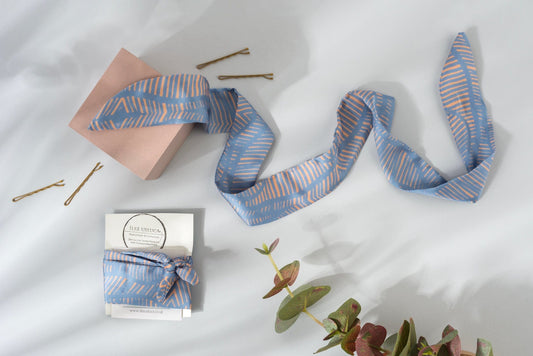 Head Scarf Head Scarf in 'Pearl' Print homeware shops bristol gift shops bristol Ilke Usluca Design