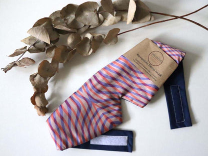 Sleep Mask Sleep Mask (Reversible) Bamboo Silk 'Cotton Candy homeware shops bristol gift shops bristol Ilke Usluca Design