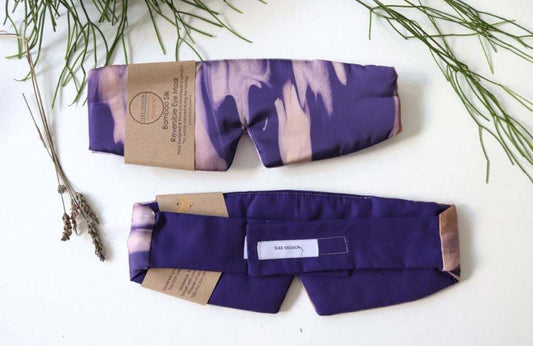 Sleep Mask Sleep Mask (Reversible) Bamboo Silk 'Midnight' homeware shops bristol gift shops bristol Ilke Usluca Design