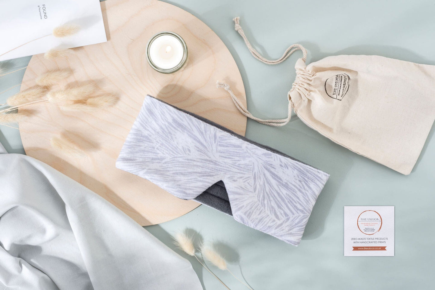 Sleep Mask Sleep Mask (Total Blackout), 'Calm' homeware shops bristol gift shops bristol Ilke Usluca Design