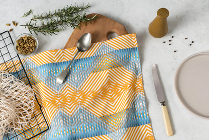 Tea Towel Tea Towel set in 'Sunrise' Print homeware shops bristol gift shops bristol Ilke Usluca Design