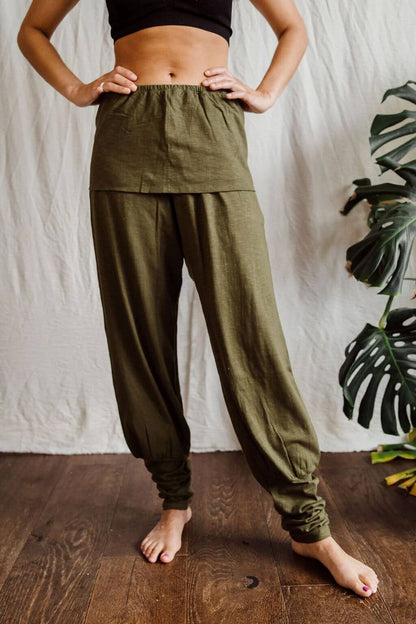 Green Bamboo Yoga Trouser (Various Colours) homeware shops bristol gift shops bristol Inka Free