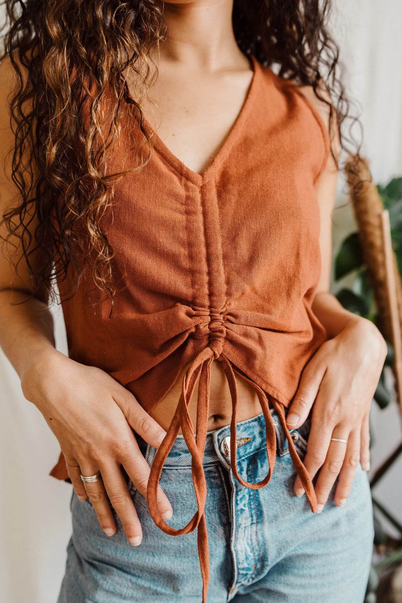 Clothing Inka Drawstring Top - Available in Four Colours homeware shops bristol gift shops bristol Inka Free