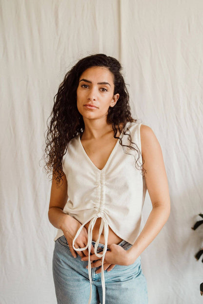 Clothing Inka Drawstring Top - Available in Four Colours homeware shops bristol gift shops bristol Inka Free