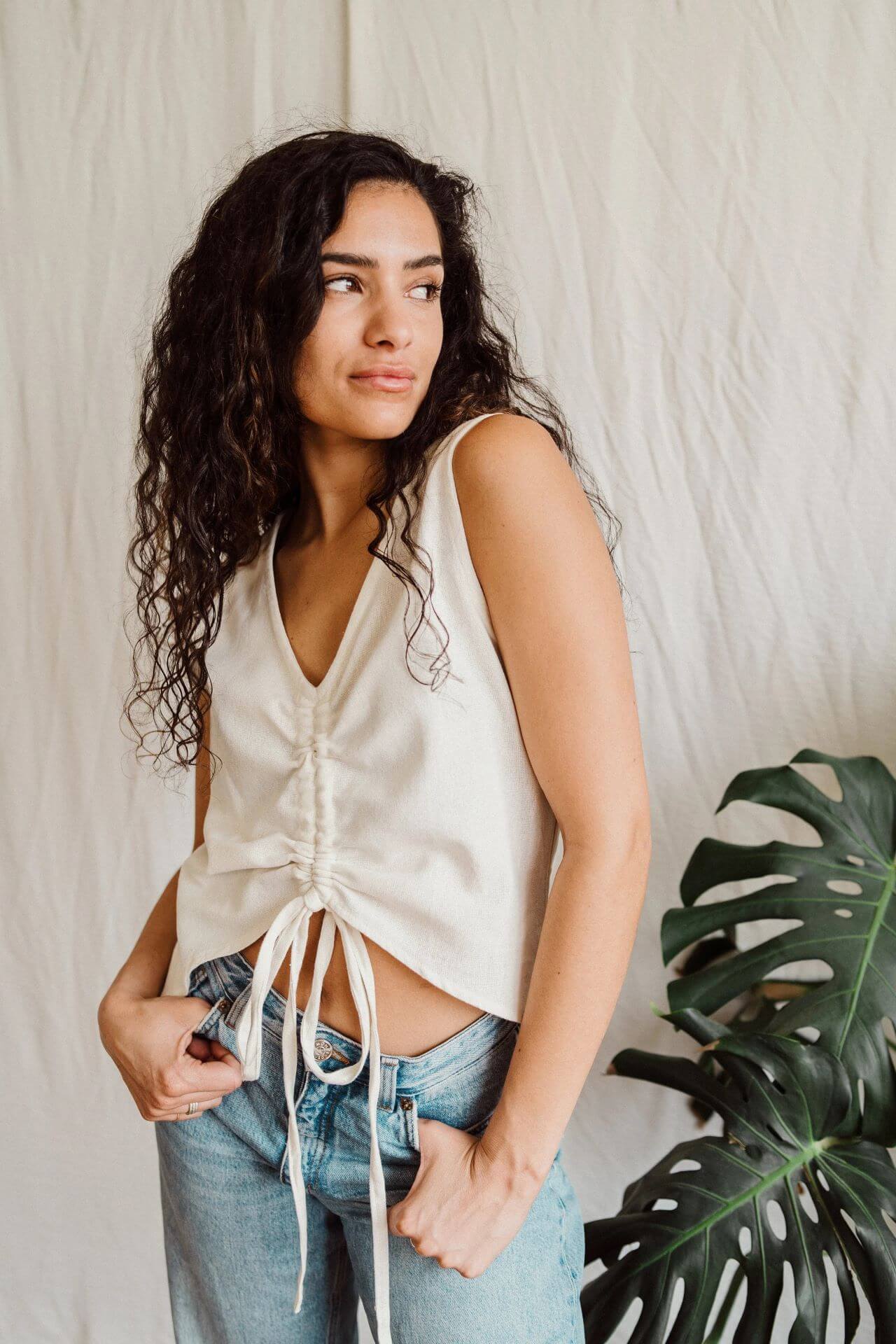 Clothing Inka Drawstring Top - Available in Four Colours homeware shops bristol gift shops bristol Inka Free