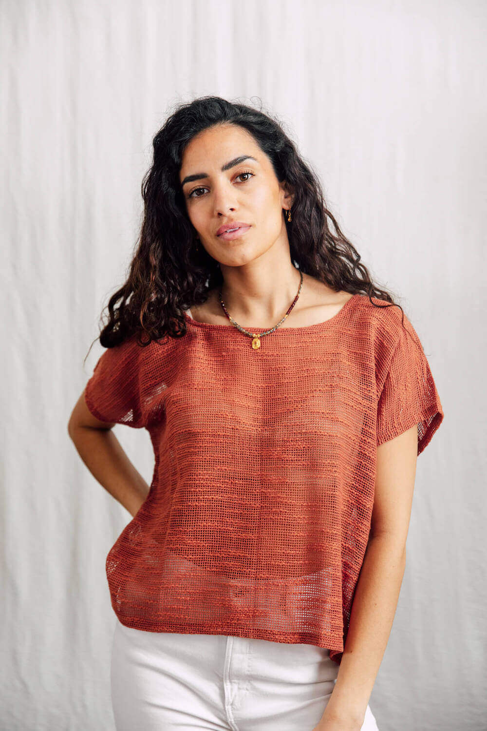 Clothing Rust Everyday Boxy Tops (various colours) homeware shops bristol gift shops bristol Inka Free