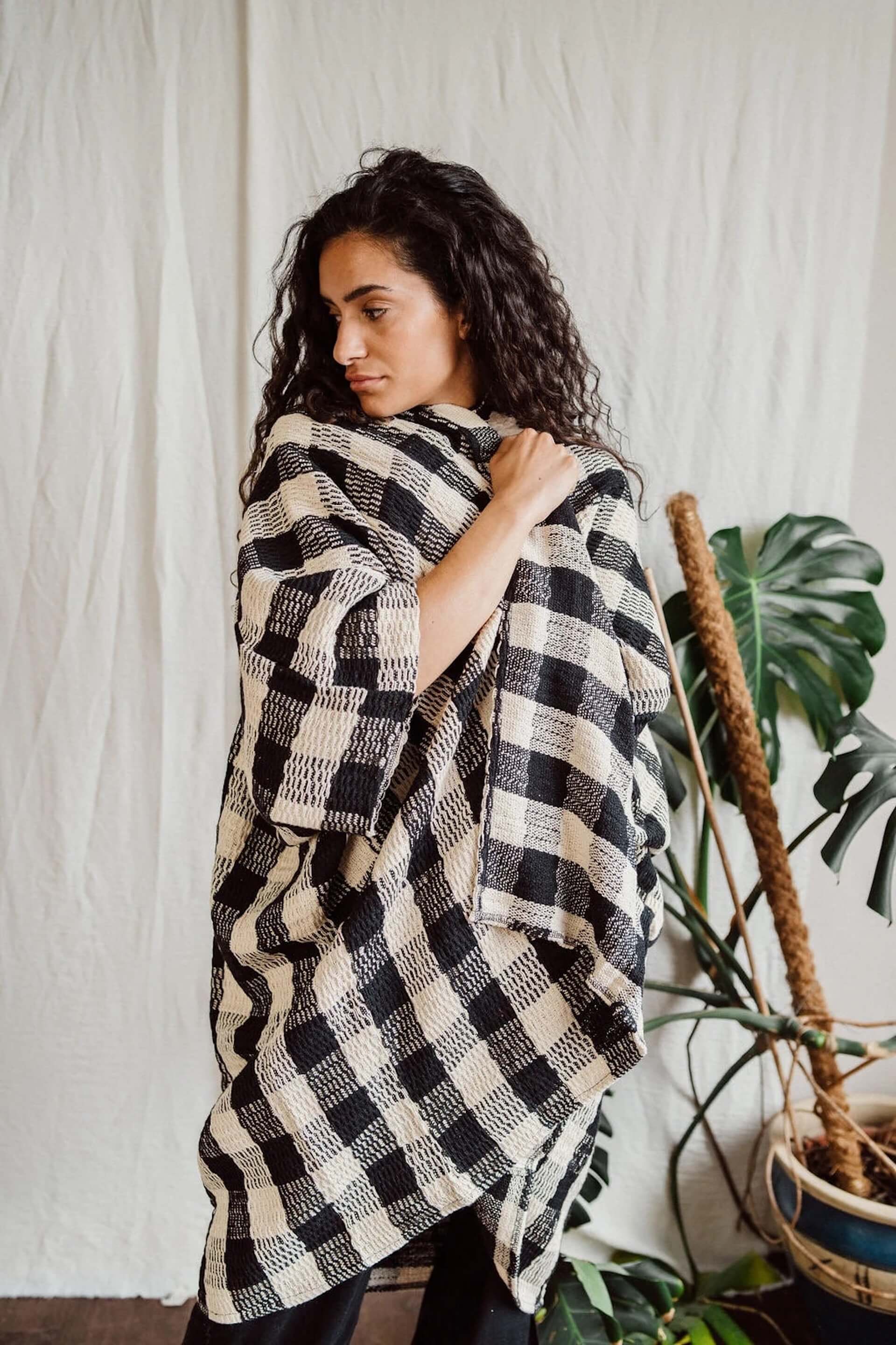 Jackets & Coats Heavy Oversized Cotton Cardigan (various colours) homeware shops bristol gift shops bristol Inka Free
