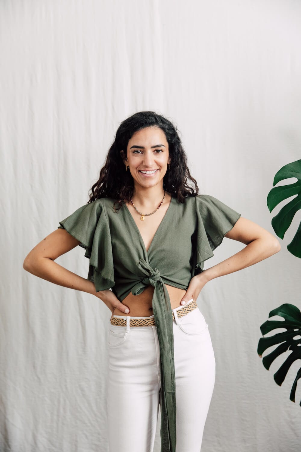 Tops Moss Inka Wrap Top (Various Colours) UK 6-14 homeware shops bristol gift shops bristol Inka Free