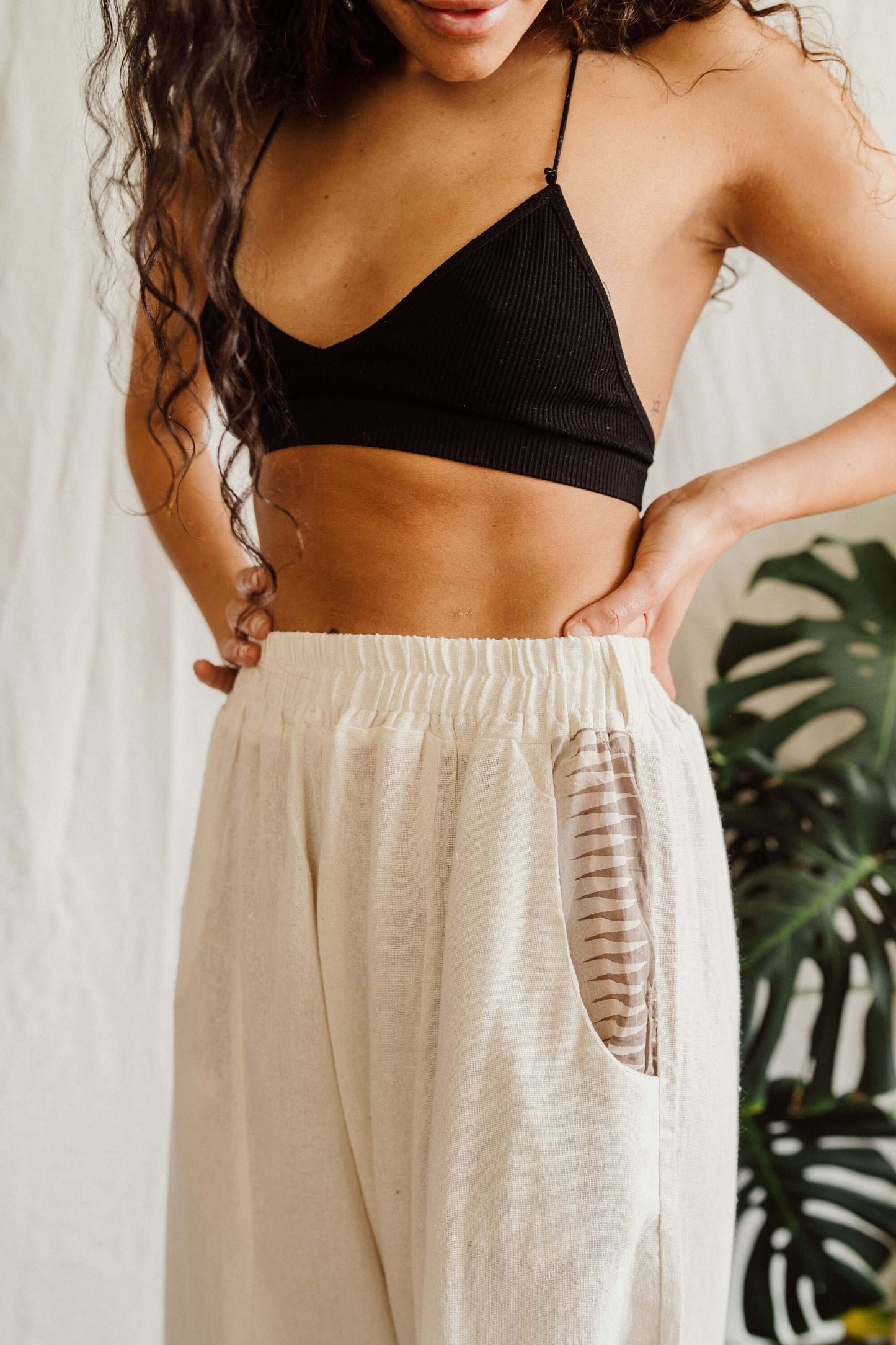 Trousers Inka Harem Trousers - White - UK 8-14 homeware shops bristol gift shops bristol Inka Free
