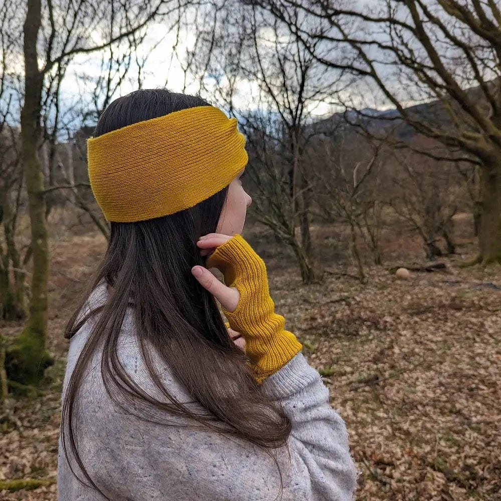 Headband Mustard Yellow Gather Headband - Vavrious Colours homeware shops bristol gift shops bristol Island Nation