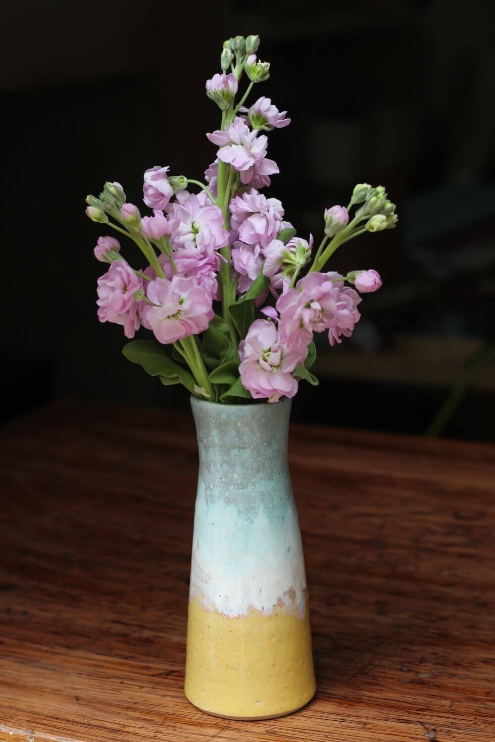 Handthrown Vase Beachscape Handthrown Stoneware Landscape Vase homeware shops bristol gift shops bristol Jen Makes Pots
