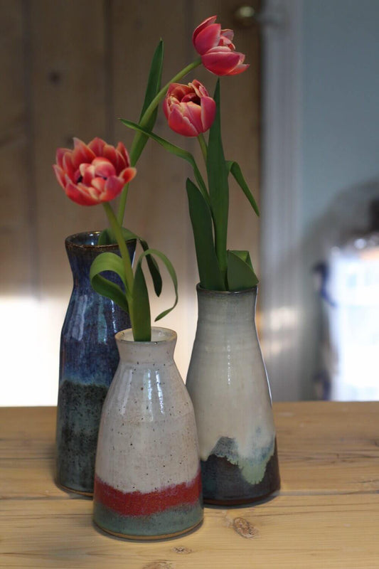 Handthrown Vase Handthrown Stoneware Landscape Vase homeware shops bristol gift shops bristol Jen Makes Pots
