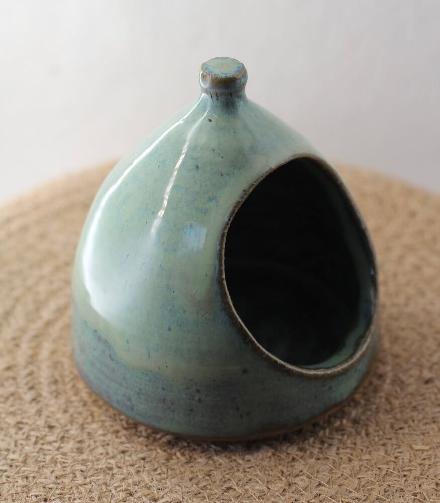 Salt Pig Forest Gloaming Hand Thrown Salt Pig homeware shops bristol gift shops bristol Jen Makes Pots