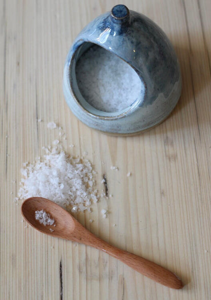 Salt Pig Hand Thrown Salt Pig homeware shops bristol gift shops bristol Jen Makes Pots
