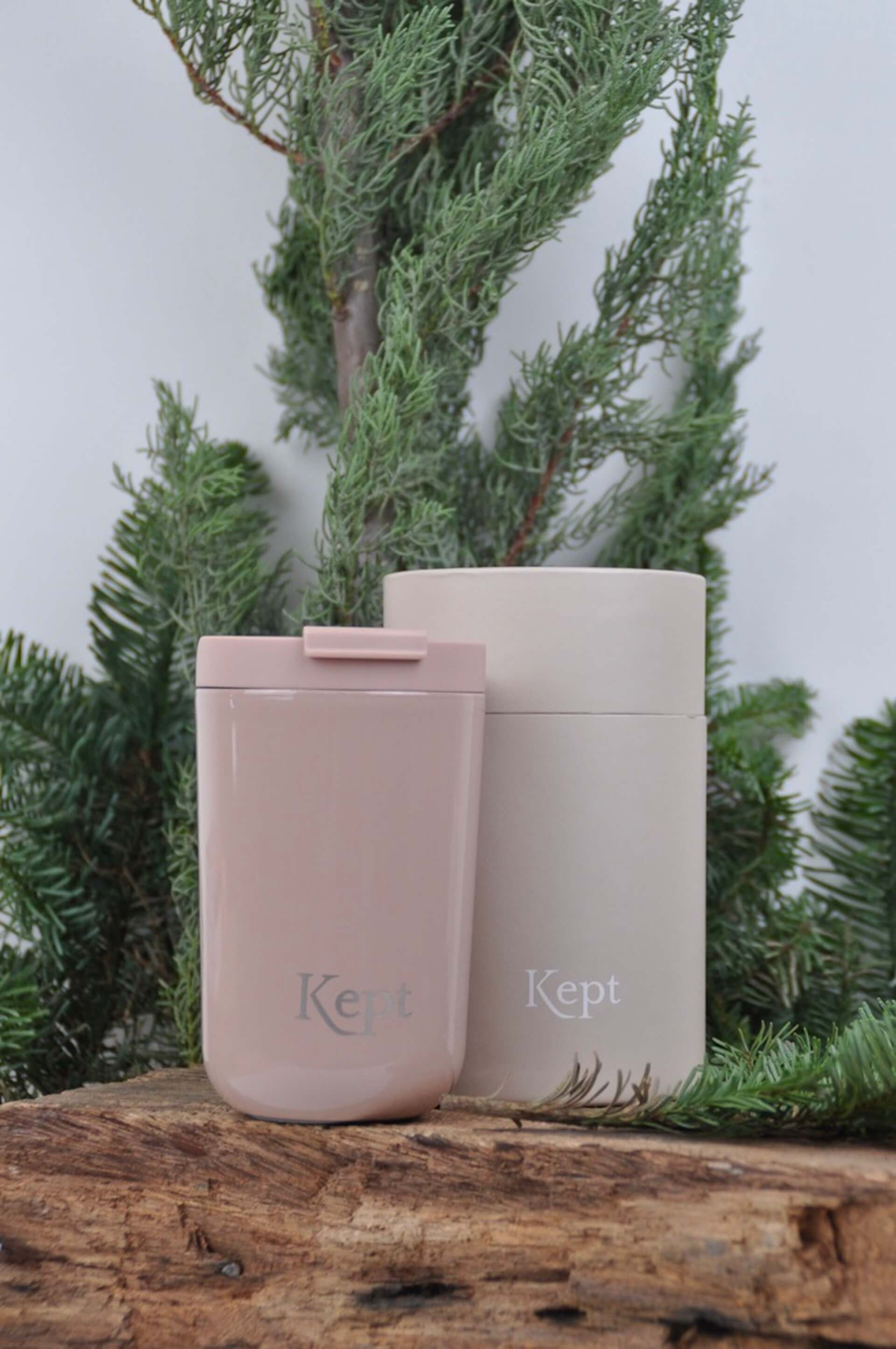 Sandstone Stainless Steel Reusable Travel Mug - Three Colours homeware shops bristol gift shops bristol Kept For Life