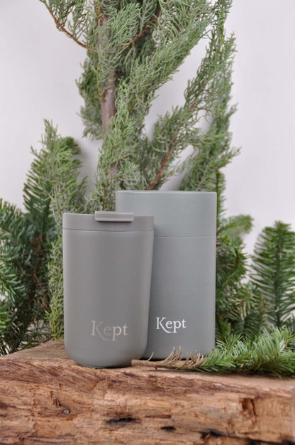 Slate Stainless Steel Reusable Travel Mug - Three Colours homeware shops bristol gift shops bristol Kept For Life