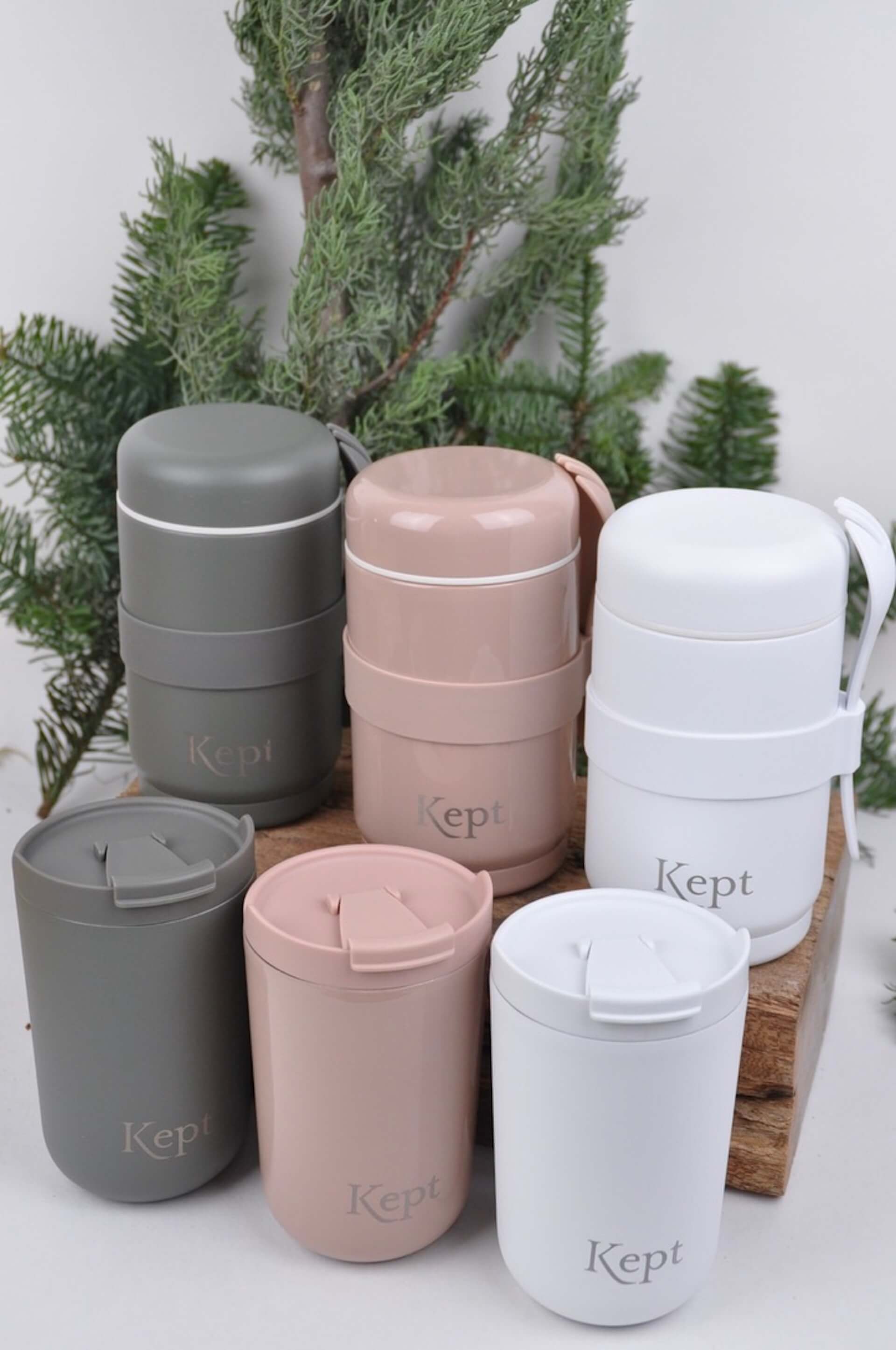 Stainless Steel Reusable Food Jar - 540ml Three Colours homeware shops bristol gift shops bristol Kept For Life