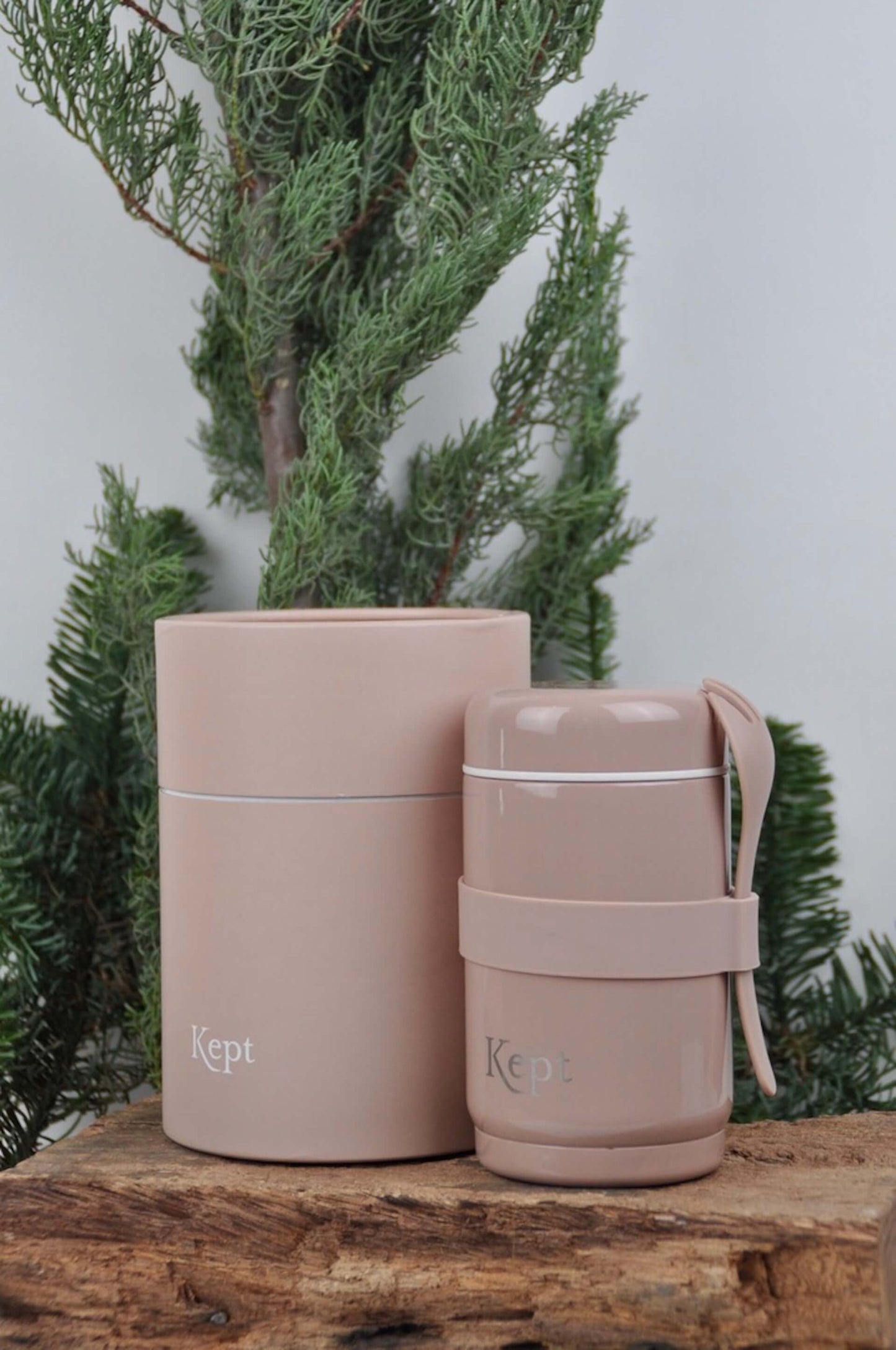 Sandstone Stainless Steel Reusable Food Jar - 540ml Three Colours homeware shops bristol gift shops bristol Kept For Life