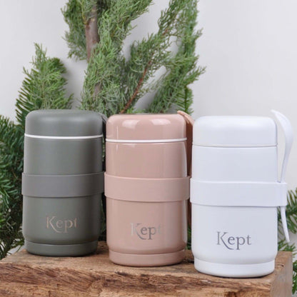 Stainless Steel Reusable Food Jar - 540ml Three Colours homeware shops bristol gift shops bristol Kept For Life