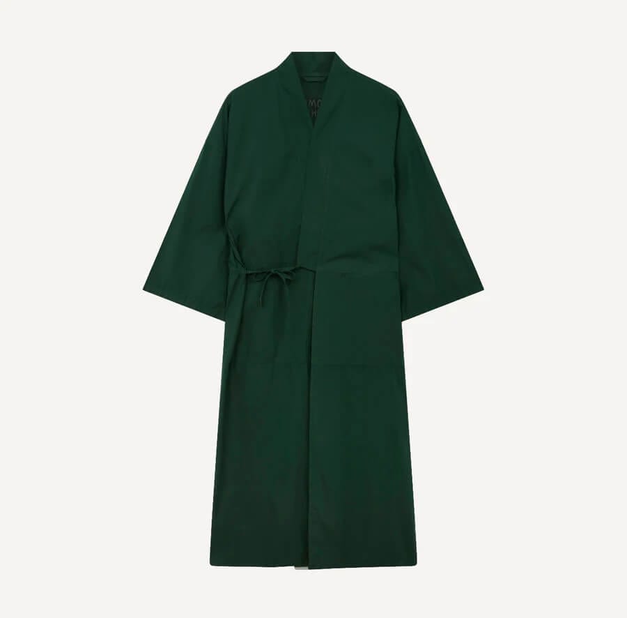 Jackets & Coats The House Kimono - Forest Green Soft Cotton homeware shops bristol gift shops bristol Kimono My House