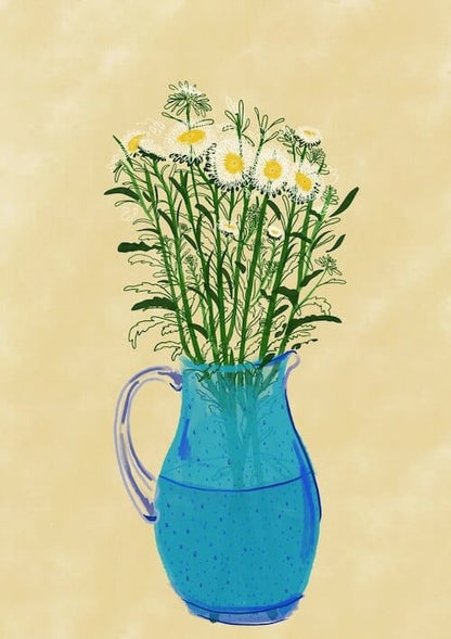 Print Giclee Print of Daisy Vase Giclee Print of Bristol Scenes A3 (various designs) homeware shops bristol gift shops bristol Laurel Molly