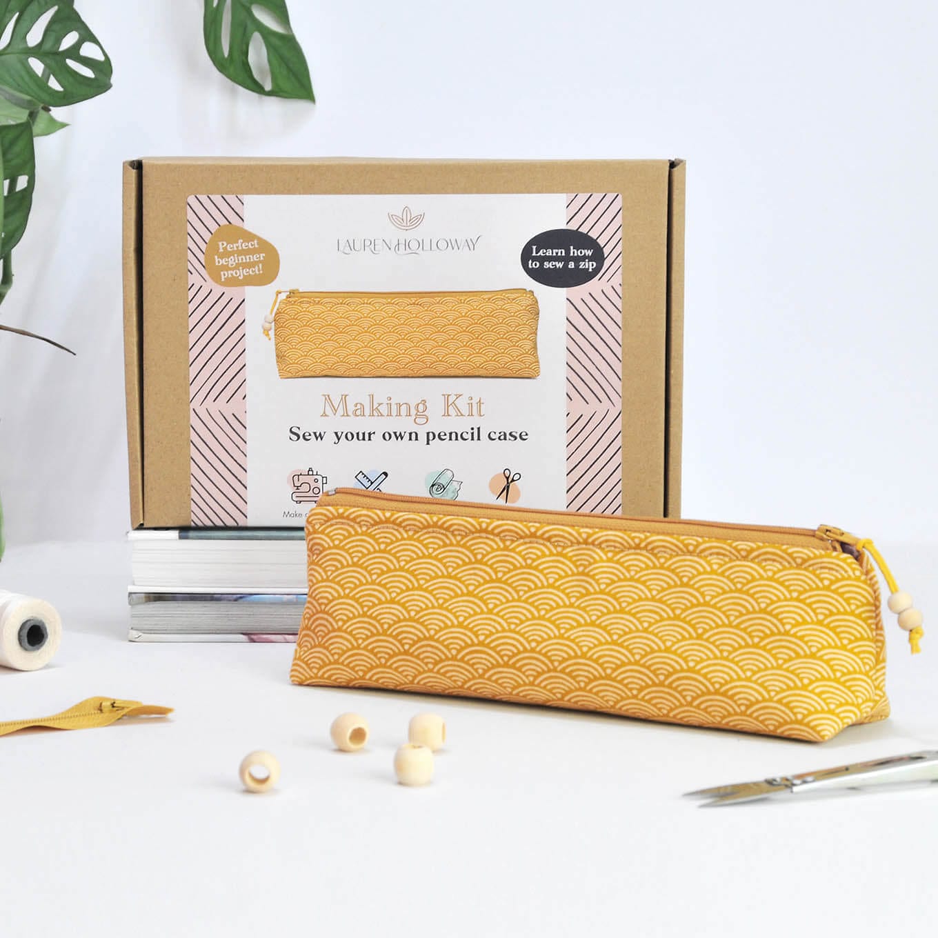 Making Kits Sew Your Own Pencil Case Making Kit homeware shops bristol gift shops bristol Lauren Holloway