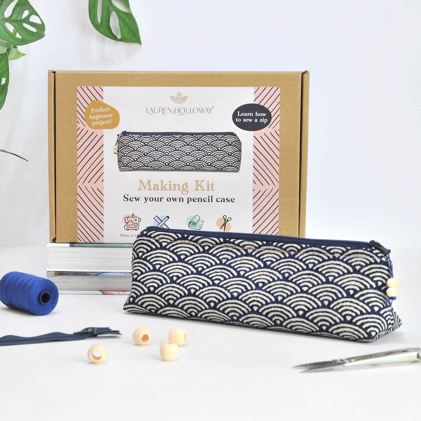 Making Kits Sew Your Own Pencil Case Making Kit homeware shops bristol gift shops bristol Lauren Holloway