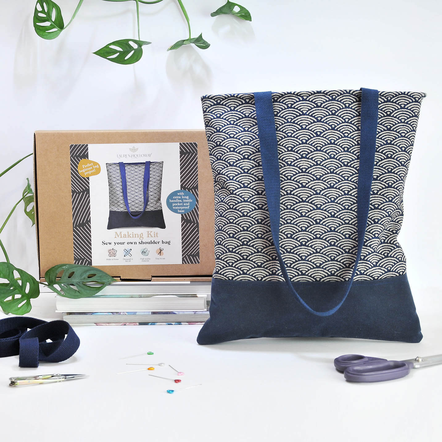 Making Kits Sew Your Own Shoulder Bag Making Kit homeware shops bristol gift shops bristol Lauren Holloway