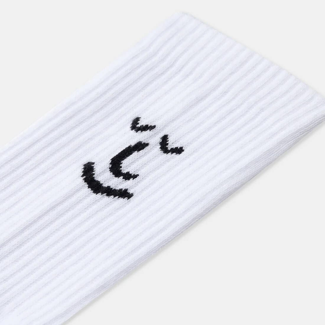 'Sporty & Kind' Organic Cotton Ribbed White Socks - Two Sizes homeware shops bristol gift shops bristol Leiho