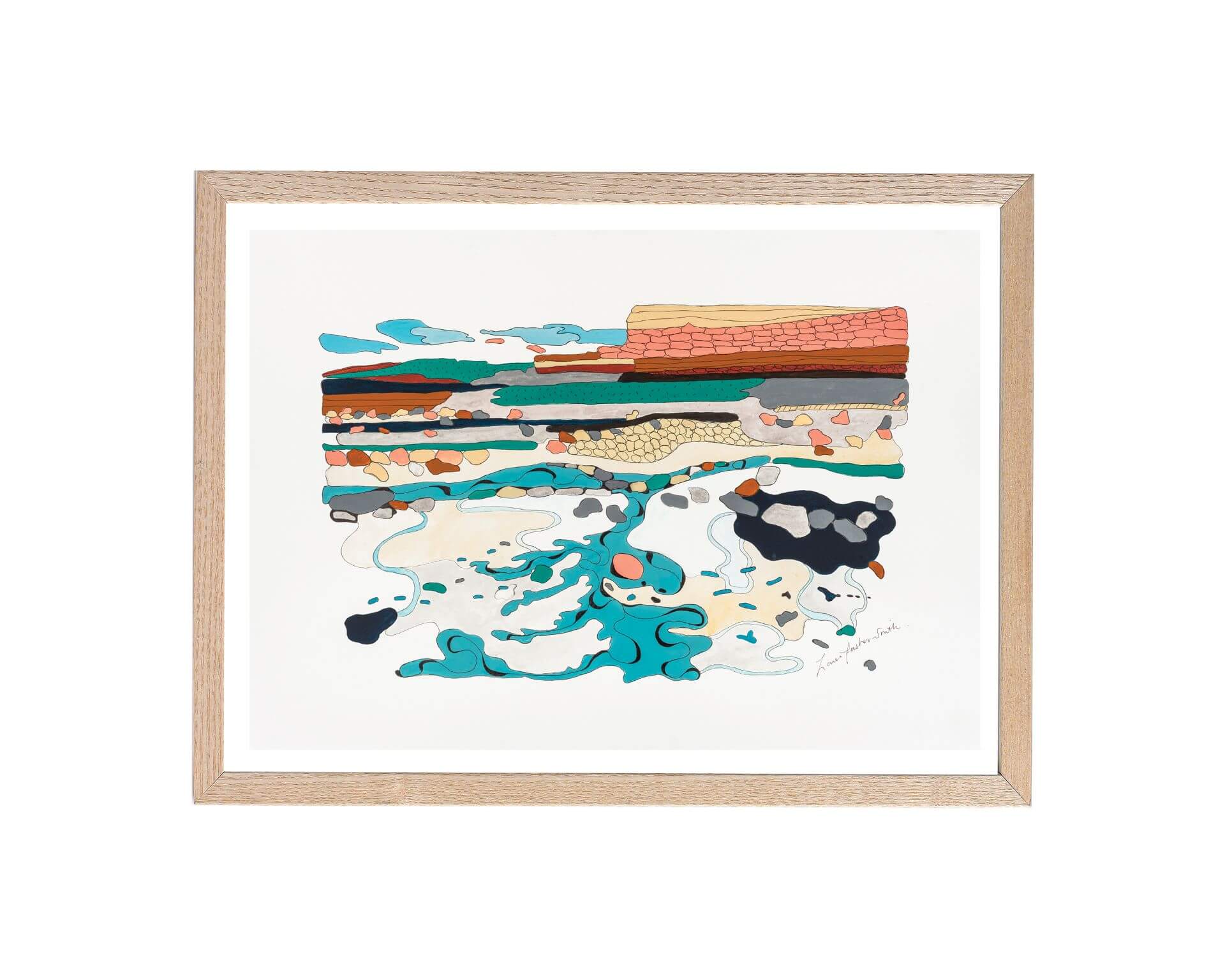 Prints Memories of the Sea - Fine Art Digital Print homeware shops bristol gift shops bristol Louise Forster-Smith