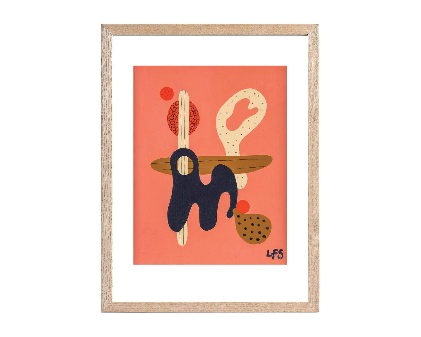 Prints Making Shapes 4 - Fine Art Digital Print homeware shops bristol gift shops bristol Louise Forster-Smith