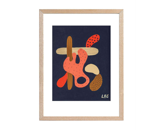 Prints Making Shapes 5 - Fine Art Digital Print homeware shops bristol gift shops bristol Louise Forster-Smith