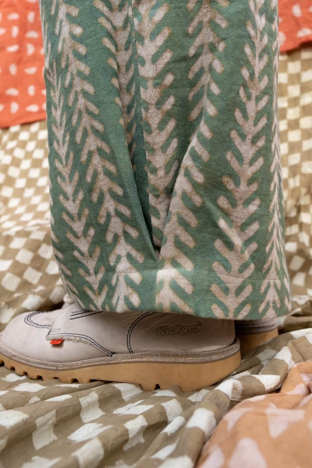 Clothing Holiday Jeans in Aloe homeware shops bristol gift shops bristol Mahika Kala