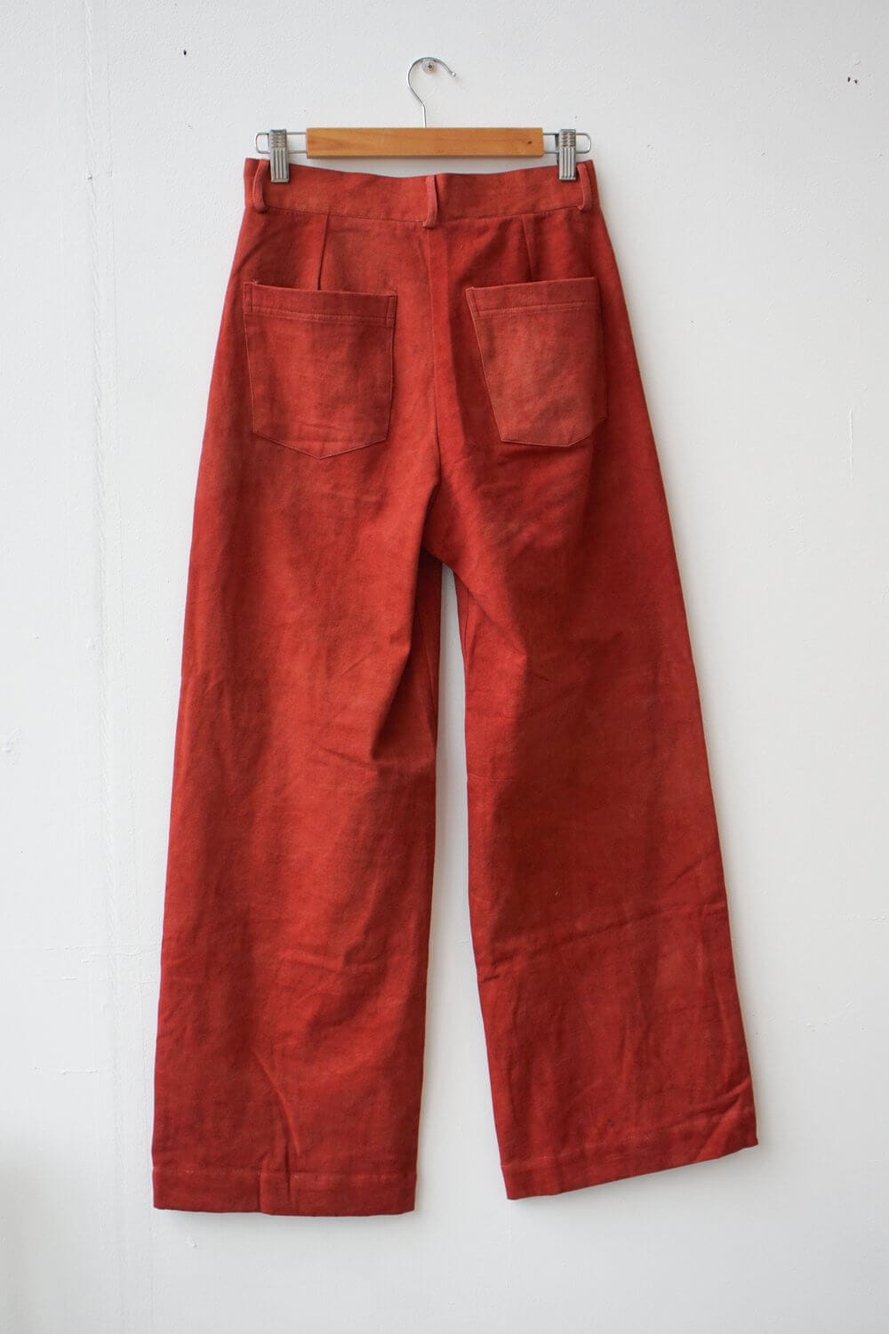 Clothing Twill Trousers in 'Piper Rosso' homeware shops bristol gift shops bristol Mahika Kala