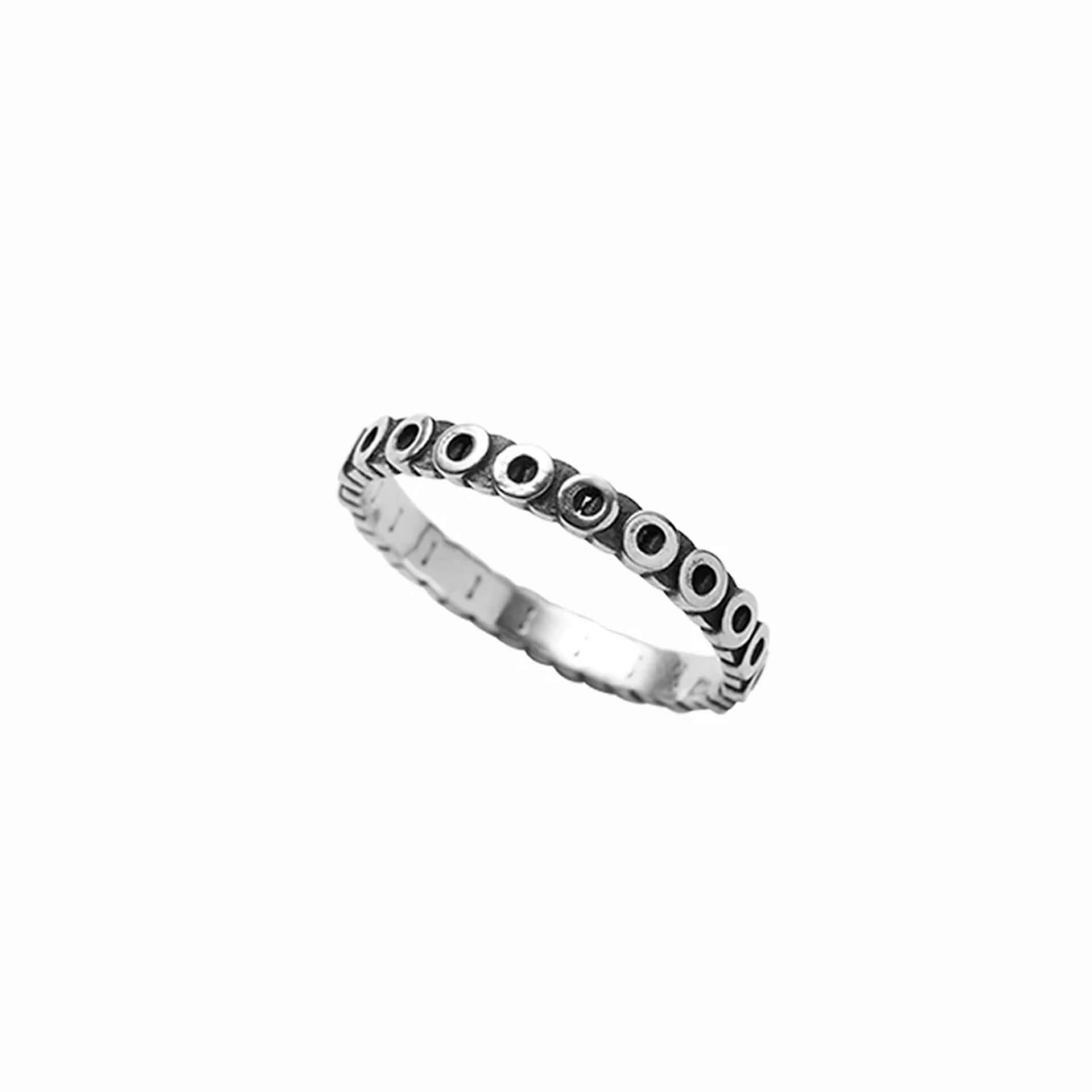 Ring O Silver Circ Line Ring homeware shops bristol gift shops bristol May Hofman