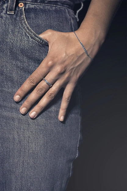 Ring O Silver Circ Line Ring homeware shops bristol gift shops bristol May Hofman