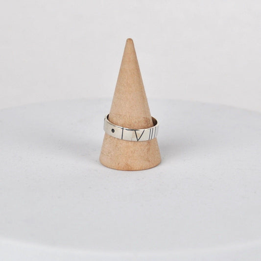 Ring T Totemic Ring - Eco Silver homeware shops bristol gift shops bristol May Hofman