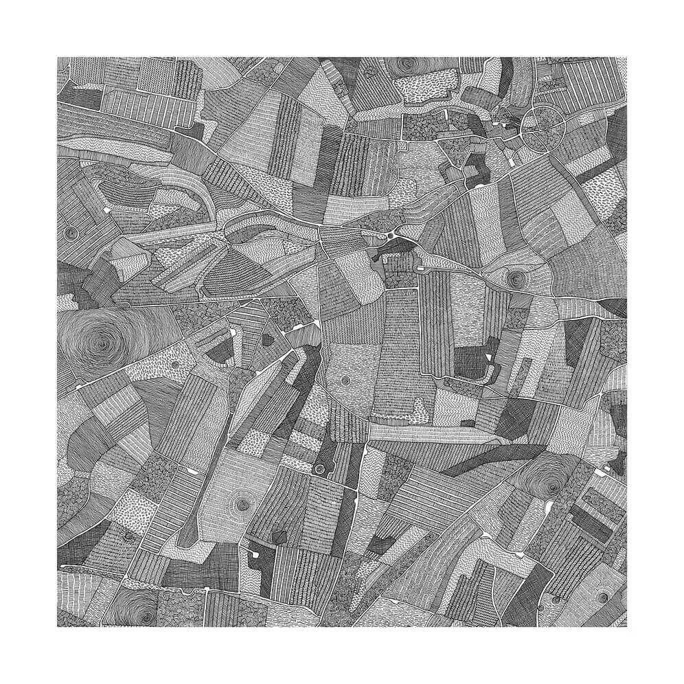 Art print ‘Fields’ — Limited Edition Print (various sizes available) homeware shops bristol gift shops bristol Michael Paul Lewis