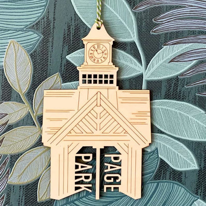 Bauble Page Park Bristol's Iconic Landmarks: Wooden 'Hangy Thingy' homeware shops bristol gift shops bristol Mustard Cuts