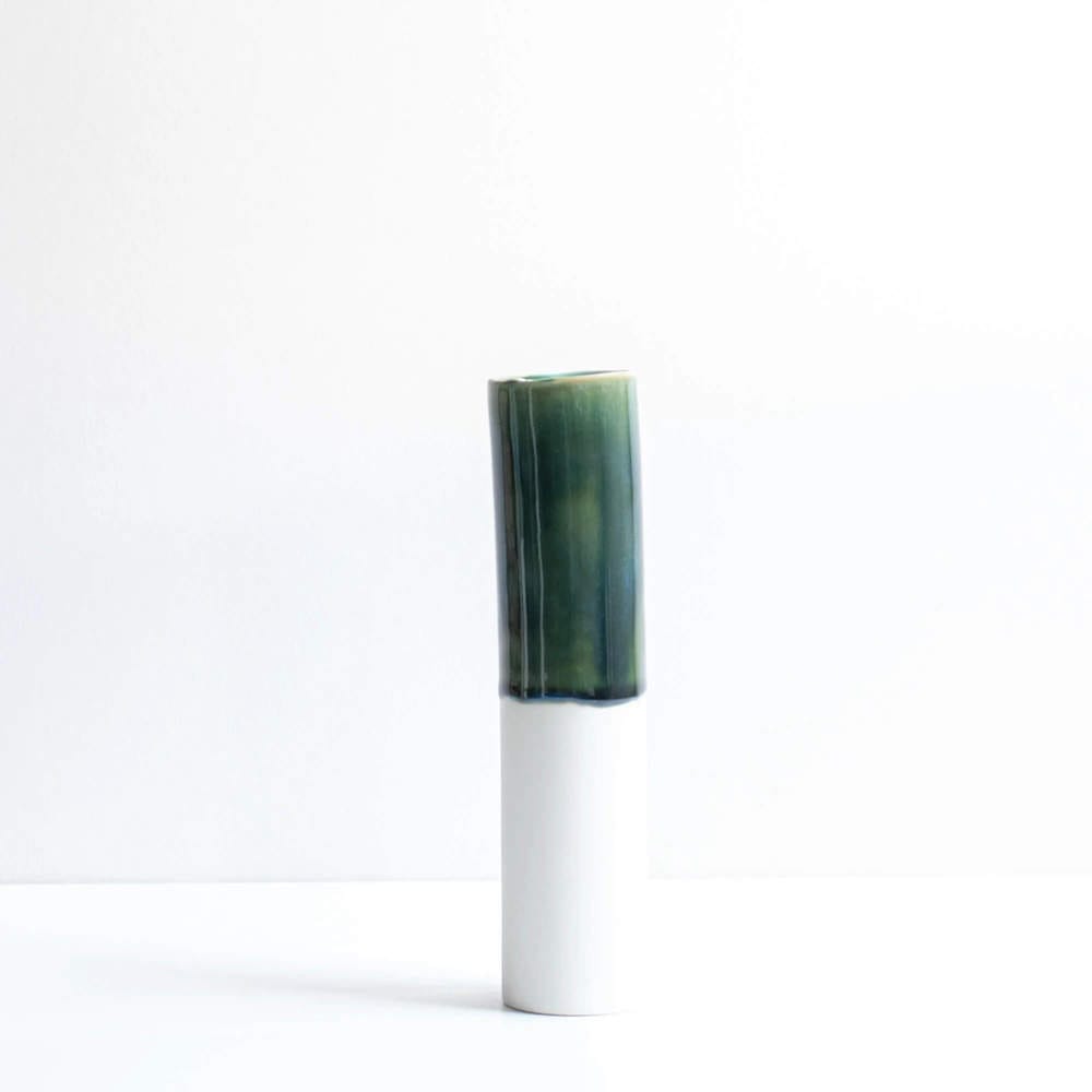Porcelain Vase Ocean Deep Tall Porcelain Vase (Various Glazes) homeware shops bristol gift shops bristol Naked Clay Ceramics