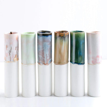 Porcelain Vase Tall Porcelain Vase (Various Glazes) homeware shops bristol gift shops bristol Naked Clay Ceramics