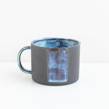 Medium Mug Starry Night Black Stoneware Mug (Various Glazes) homeware shops bristol gift shops bristol Naked Clay Ceramics