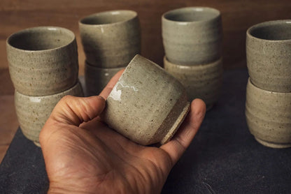 Handmade Cup Pale Sage Celadon 6oz Yunomi Cup homeware shops bristol gift shops bristol Nicholas Dover Ceramics