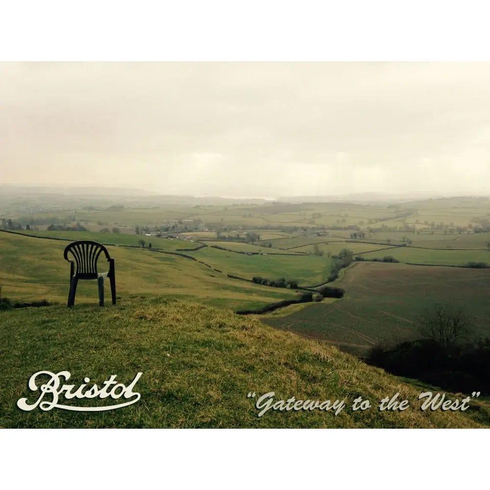 Postcard Gateway to the West (Silence of Maes Knoll) Proper Bristol Postcards (various designs) homeware shops bristol gift shops bristol Peoples Republic Of Stokes Croft