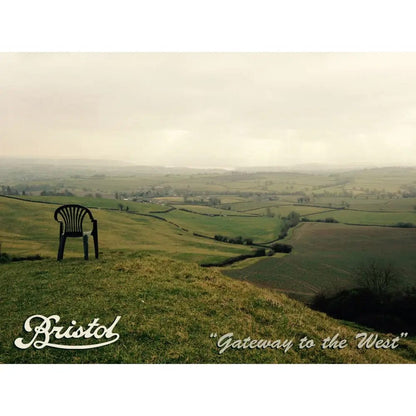 Postcard Gateway to the West (Silence of Maes Knoll) Proper Bristol Postcards (various designs) homeware shops bristol gift shops bristol Peoples Republic Of Stokes Croft