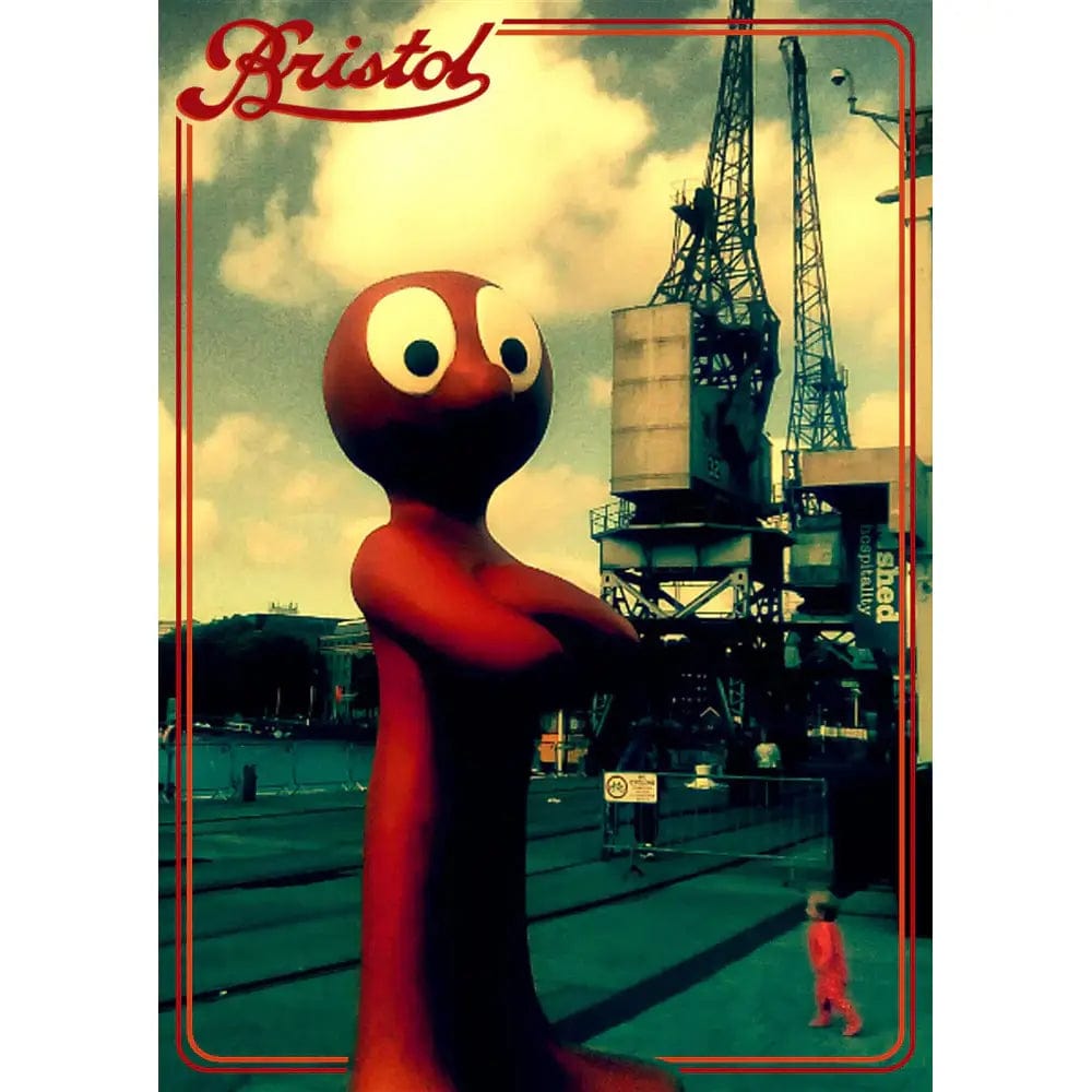 Postcard Morph by the Docks Proper Bristol Postcards (various designs) homeware shops bristol gift shops bristol Peoples Republic Of Stokes Croft