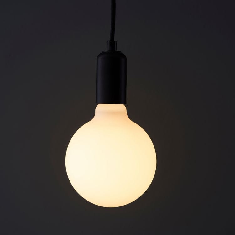 Bulb 125mm Diameter Globe Bulb - Matt Opal/Porcelain effect (LED) homeware shops bristol gift shops bristol Priormade